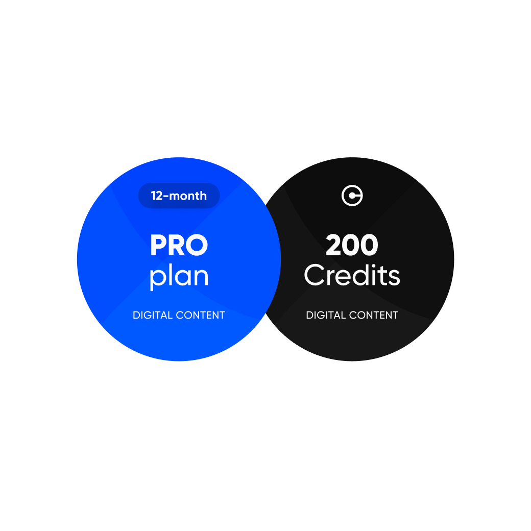 PRO 12 + 200 cr